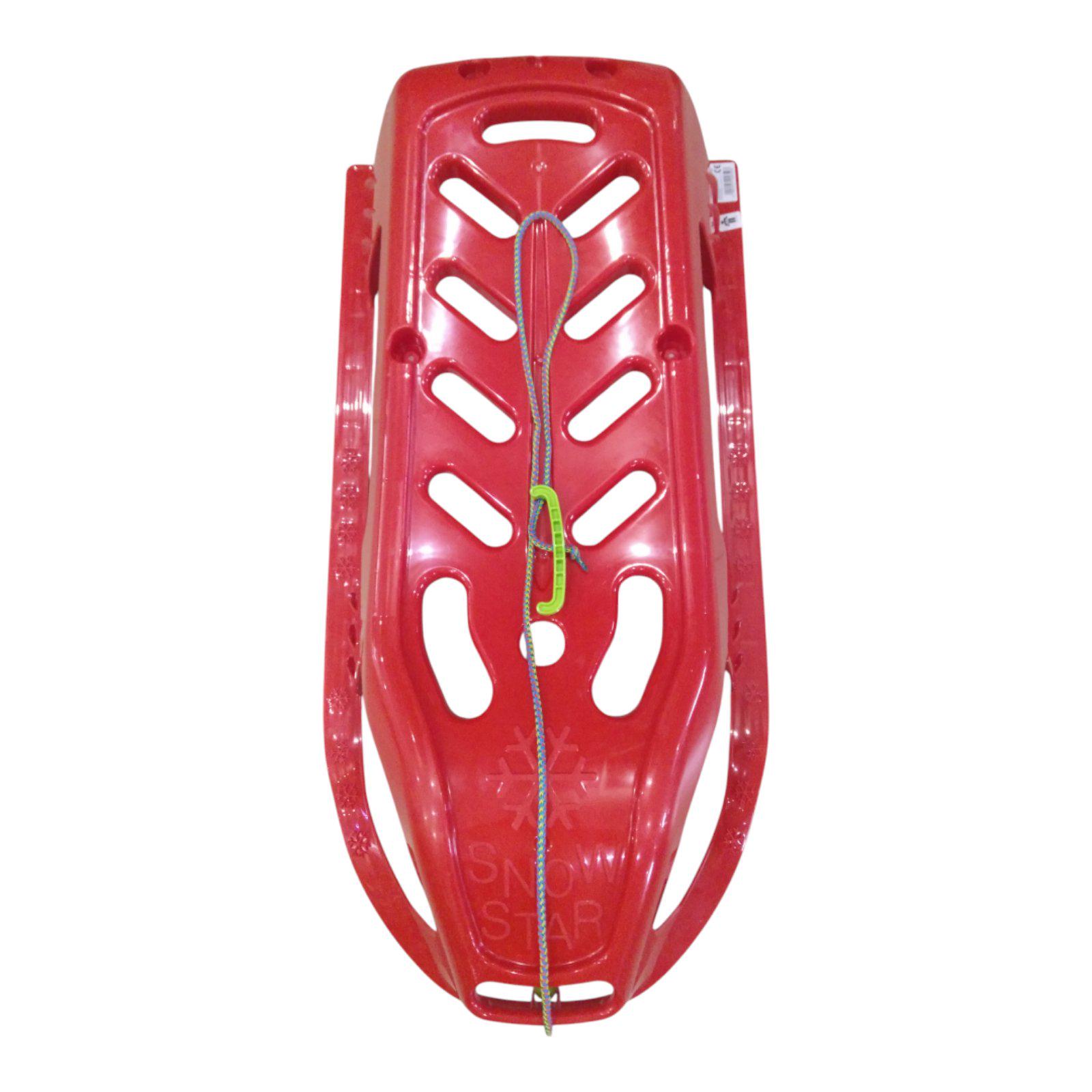 Санки дитячі без спинки Marmat SnowStar Червоний (11100) - фото 2