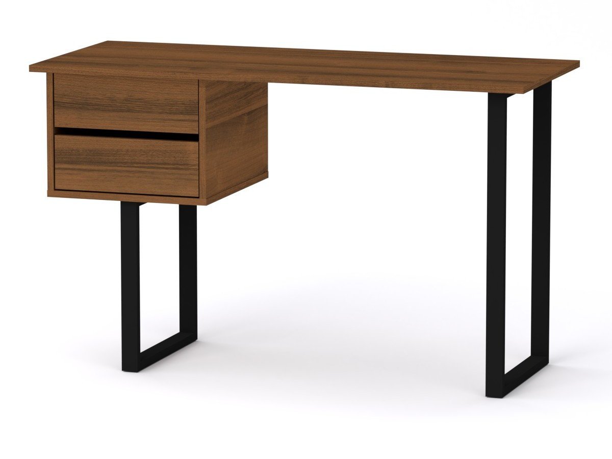 Стіл письмовий Компаніт Лофт 3 120х50х72,8 см Горіх (61851c2ebf788663f50d8680)