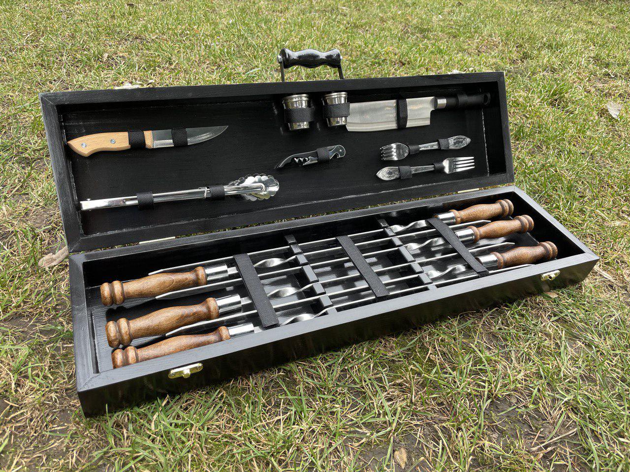 Набор шампуров в кейсе Black Box X-10 S1