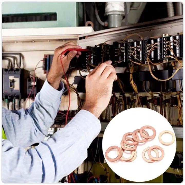 Шайби мідні 200 шт. (13609137967) - фото 7