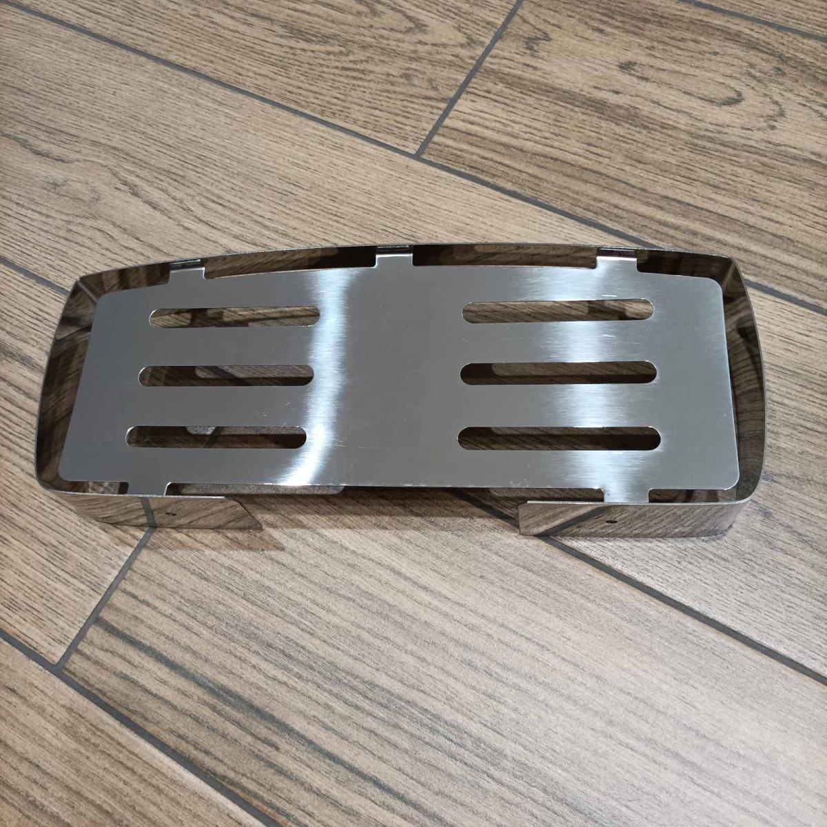 Полиця для ванної SDSO SS304 з нержавіючої сталі пряма 31 см Хром (3299) - фото 6