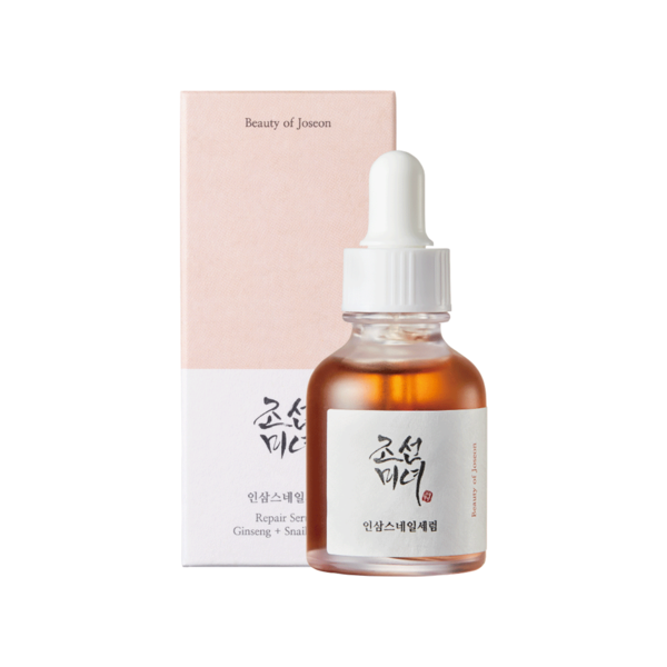 Сироватка Beauty of Joseon Repair Serum Ginseng Snail Mucin на основі гідролату женьшеню та муцину 30 мл