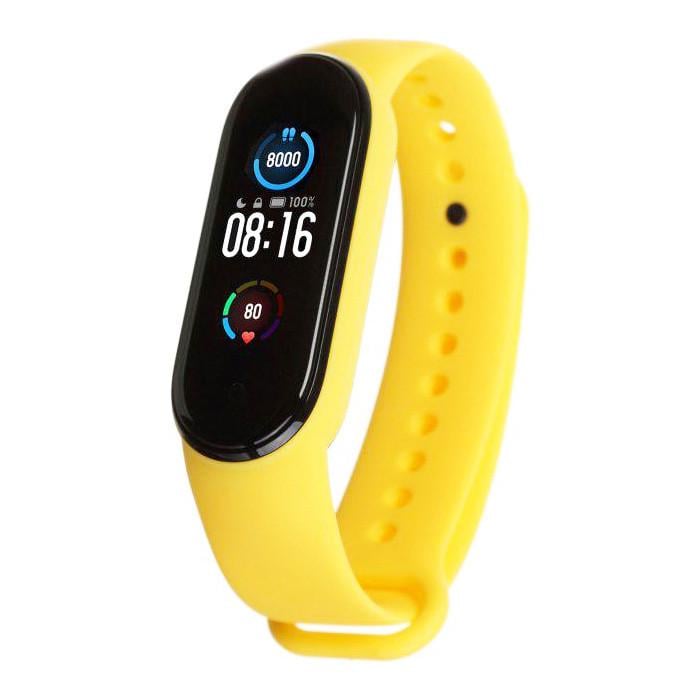 Фитнес-браслет часы Band M7 Yellow