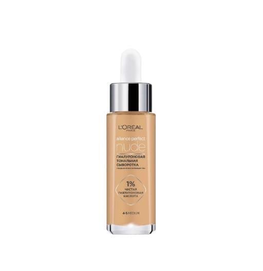 Тональная сыворотка гиалуроновая L`Oréal Paris Alliance Perfect Nude 4-5 medium 30 мл (2792817380) Тональная сыворотка гиалуроновая L`Oréal Paris Alliance Perfect Nude 4-5 medium 30 мл (2792817380)