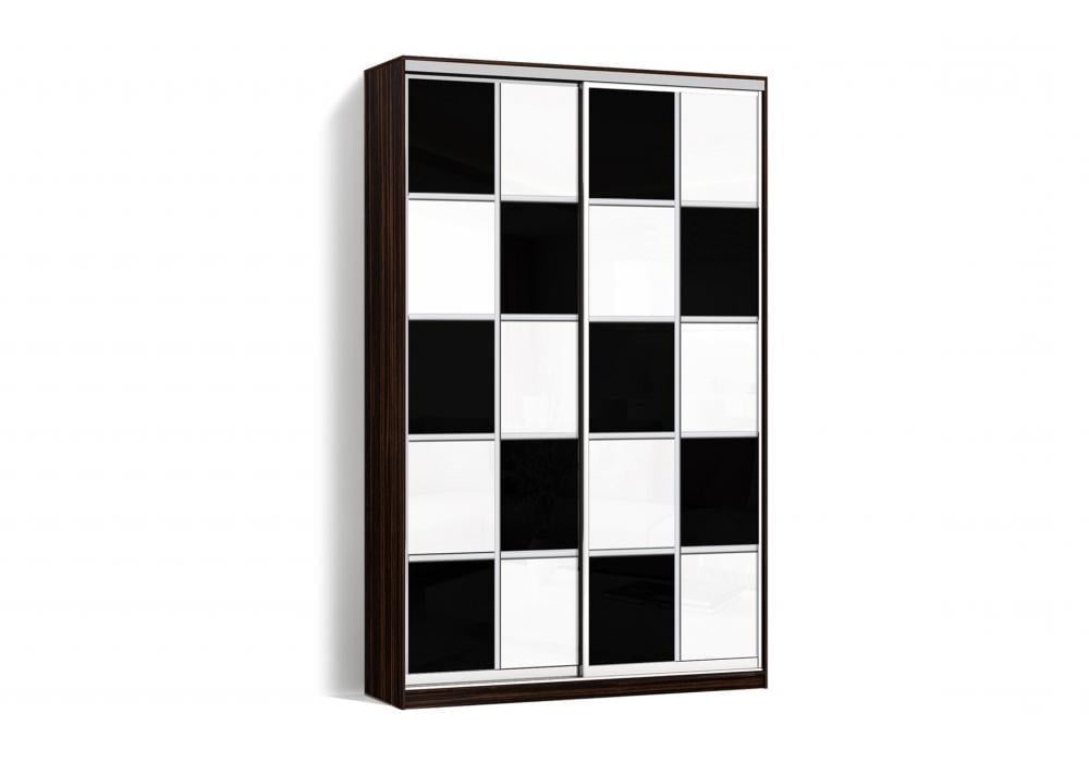 Шафа-купе Luхe 2 двері Скло тонованне/Скло тонованне 123-123 CLS-IV 1000х2300х450 мм Венге (33811)