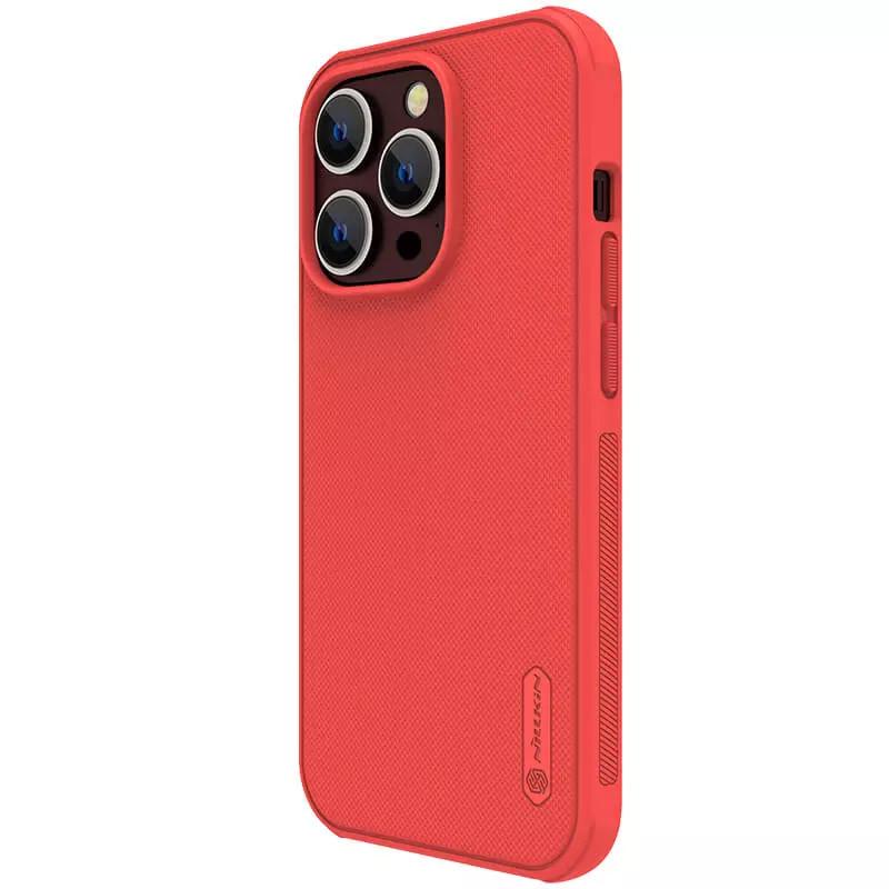 Противоударный Чехол Nillkin Matte Pro для Apple iPhone 15 Pro Max (6.7") Красный/Red - фото 2