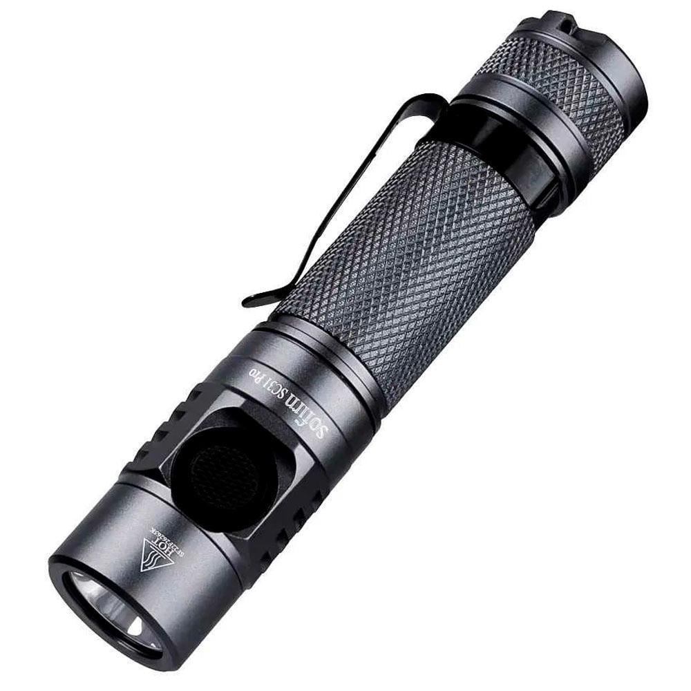 Фонарь Sofirn SC31 Pro авиационный алюминий с аккумулятором 3000 мАч 2000 Лм Type-C Grey (2433108098) - фото 1 Фонарь Sofirn SC31 Pro авиационный алюминий с аккумулятором 3000 мАч 2000 Лм Type-C Grey (2433108098) - фото 1