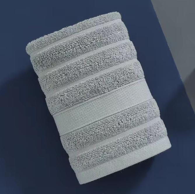 Набор полотенец Soft Strip 3в1 140х70 см/74х34 см/74х34 см Серый (NR3in1GrayStrip) - фото 6 Набор полотенец Soft Strip 3в1 140х70 см/74х34 см/74х34 см Серый (NR3in1GrayStrip) - фото 6