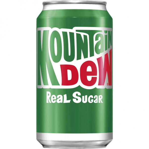 Безалкогольний напій Mountain Dew USA Real Sugar 355 мл (dfvdfvd)