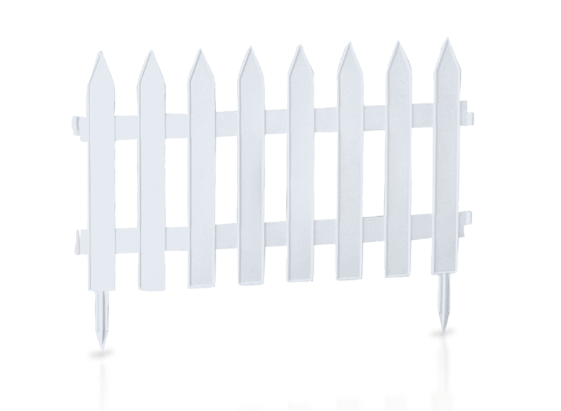 Забор полипропиленовый Prosperplast GARDEN CLASSIC 3,5 м Белый Забор полипропиленовый Prosperplast GARDEN CLASSIC 3,5 м Белый