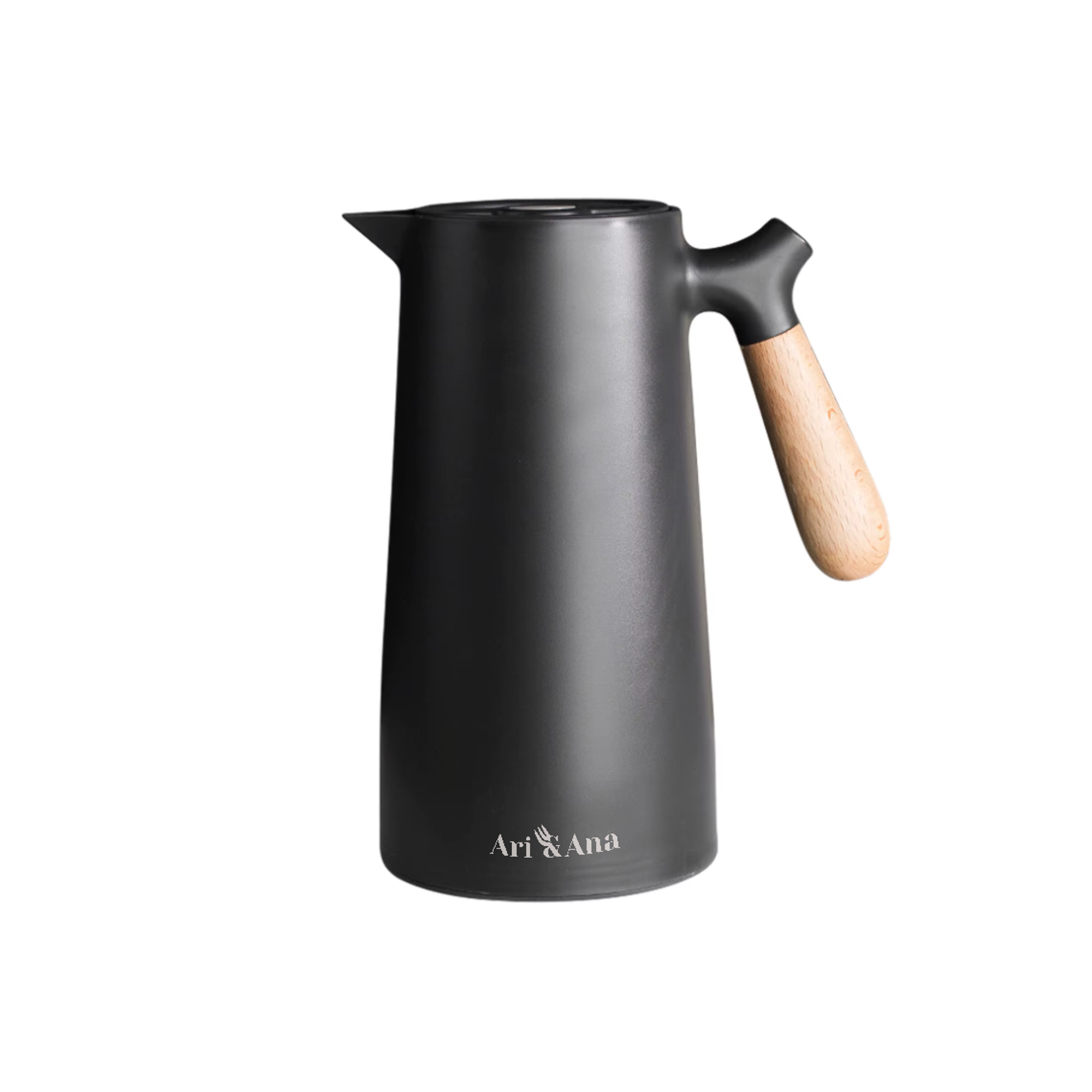Термос-кувшин для горячих и холодных напитков Ari&Ana 1 л Черный (24643707)