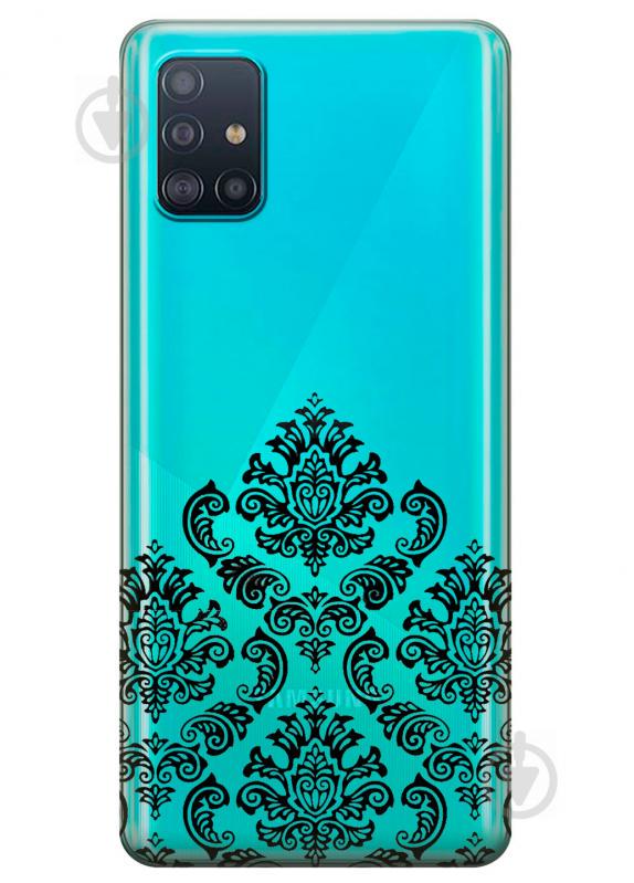 Прозрачный силиконовый чехол iSwag для Samsung Galaxy A51 с рисунком - Мандала (KS3151) Прозрачный силиконовый чехол iSwag для Samsung Galaxy A51 с рисунком - Мандала (KS3151)