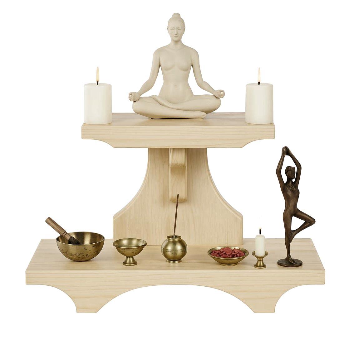 Вівтар для медитації з дерева Пакаруно Бланже (ЛАТ-008601) Вівтар для медитації з дерева Пакаруно Бланже (ЛАТ-008601)