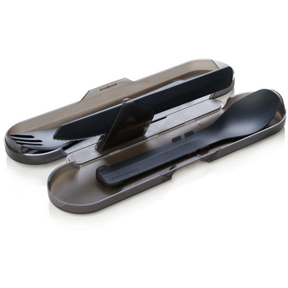 Набор приборов для еды Humangear GoBites Trio  Grey (1054-022.0080)