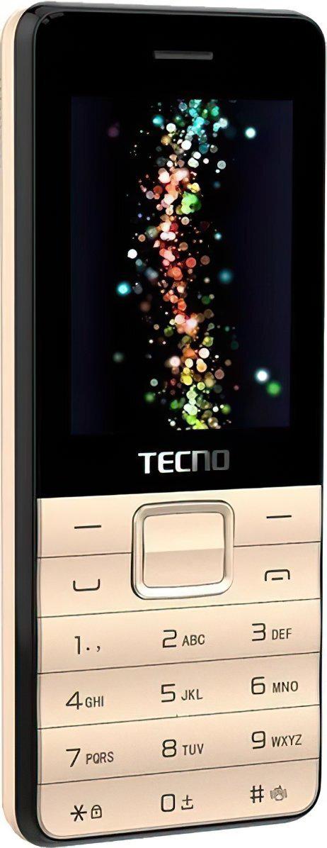 Кнопковий телефон Tecno T372 TripleSIM Champagne Gold UA-UCRF (64687)