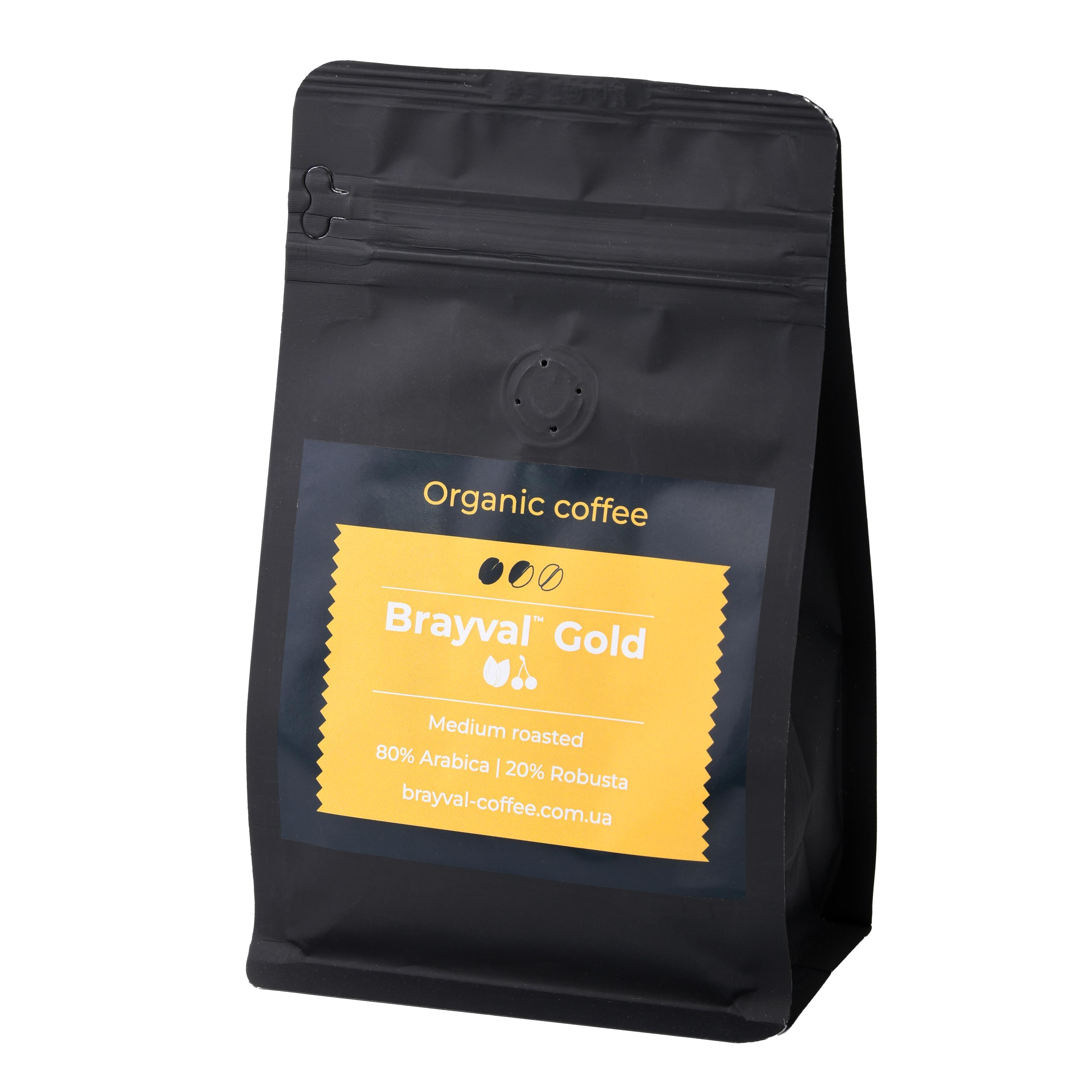 Кофе в зернах Brayval-coffee Gold 200 г (7700055441.2) Кофе в зернах Brayval-coffee Gold 200 г (7700055441.2)