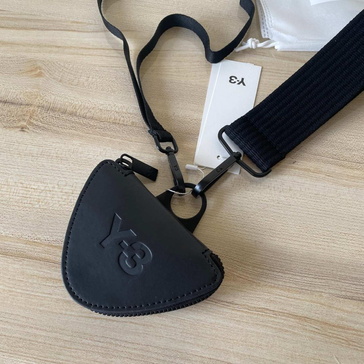 Кошелек кожаный Y-3 Yohji Yamamoto Mini leather zippered coin purse Кошелек кожаный Y-3 Yohji Yamamoto Mini leather zippered coin purse