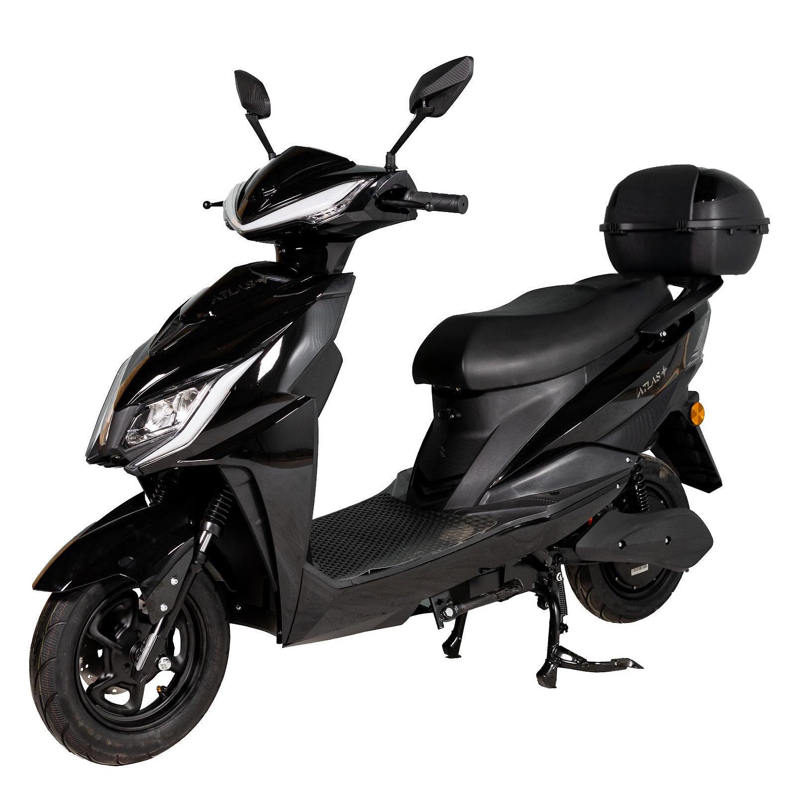 Электроскутер ATLAS Spider Box 1800W Black (3128)