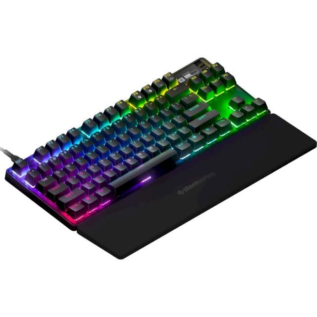 Клавіатура ігрова механічна SteelSeries Apex Pro TKL 2023 USB з RGВ-підсвічуванням Чорний (64856) - фото 2