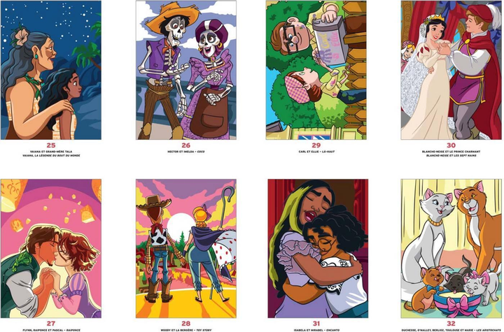 Раскраска Love Stories disney по номерам (525401024) - фото 4 Раскраска Love Stories disney по номерам (525401024) - фото 4