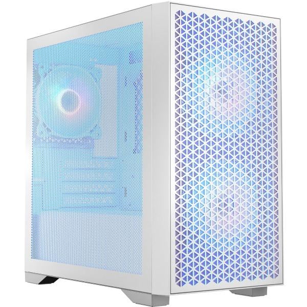 Корпус для компьютера LogicConcept DART PRO Mini-Tower mATX Mesh 3x120 мм ARGB White (AM-DART-PRO-ARGB-20)