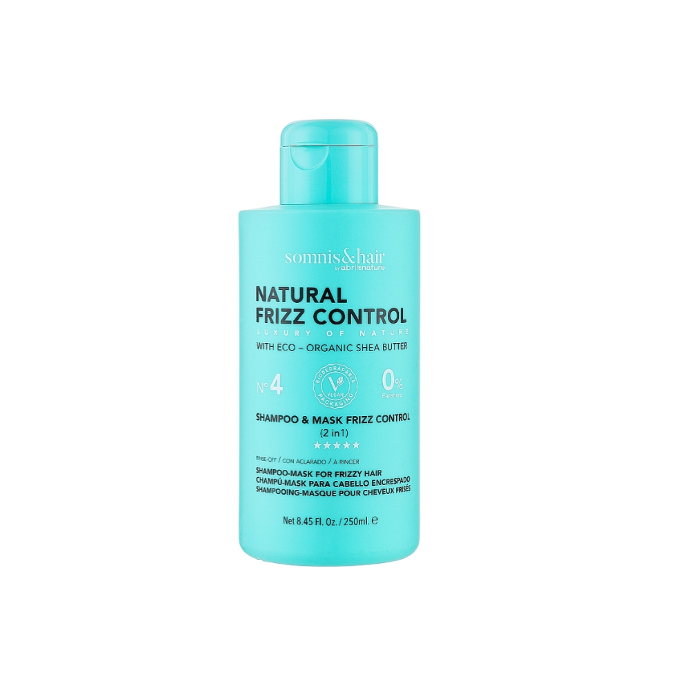 Шампунь-маска для пухнастого та сухого волосся Somnis & Hair Shampoo & Mask Frizz Control 250 мл (047)