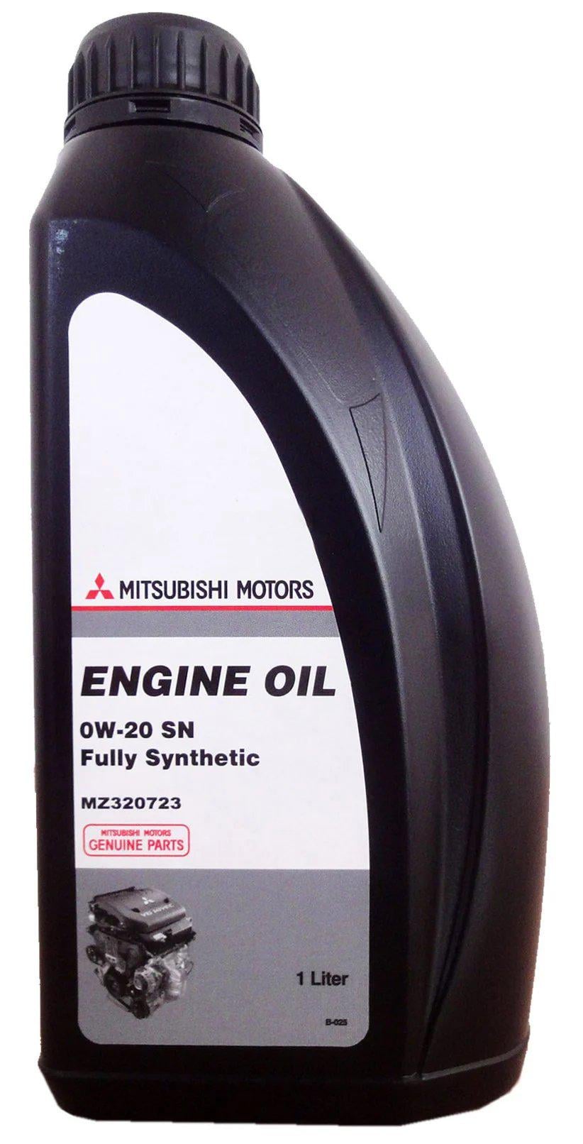 Моторное масло Mitsubishi Engine Oil SN 0W-20 1 л (MZ320723)