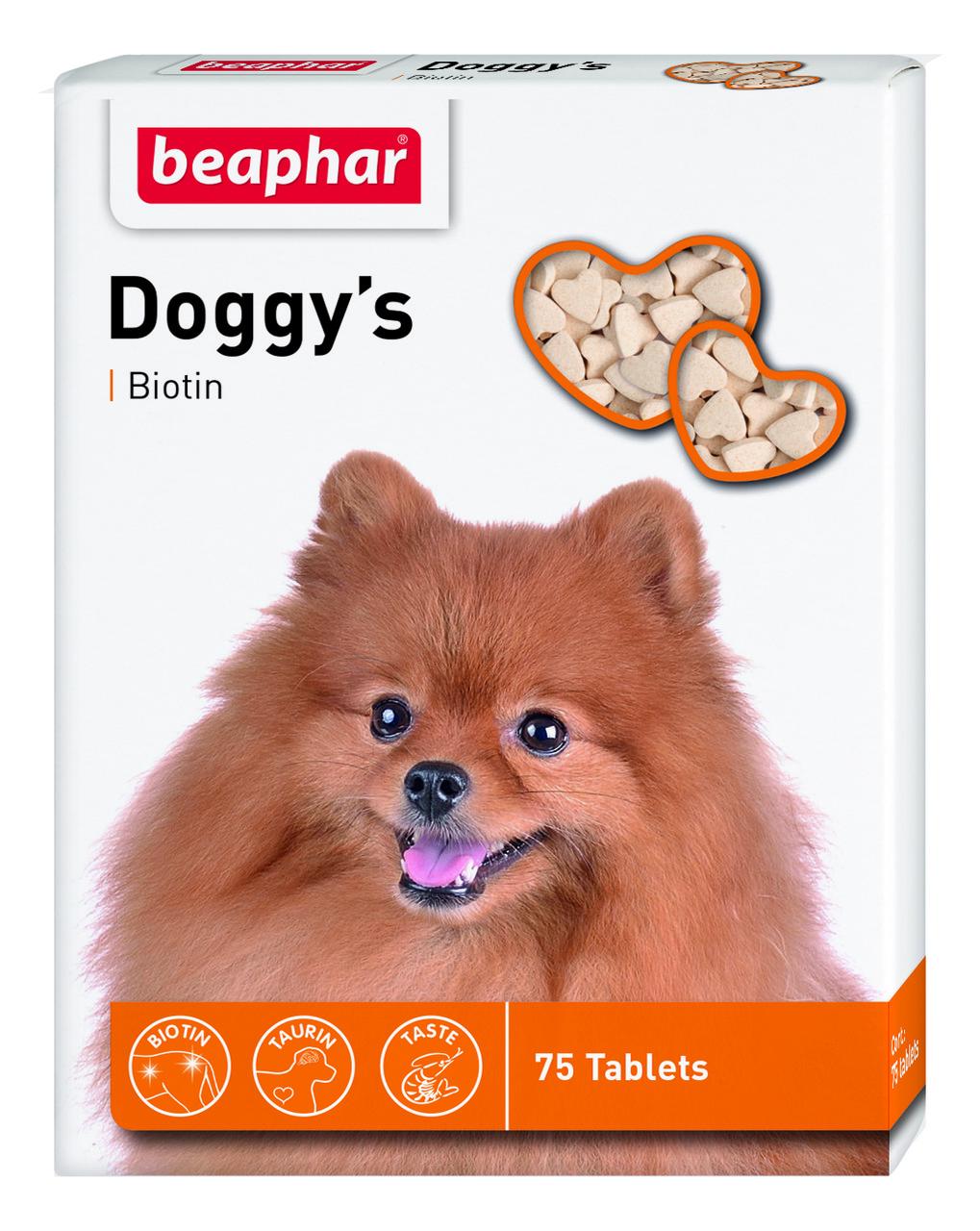 Ласощі для собак з біотином Doggy's Biotine 75 таб. (12507)