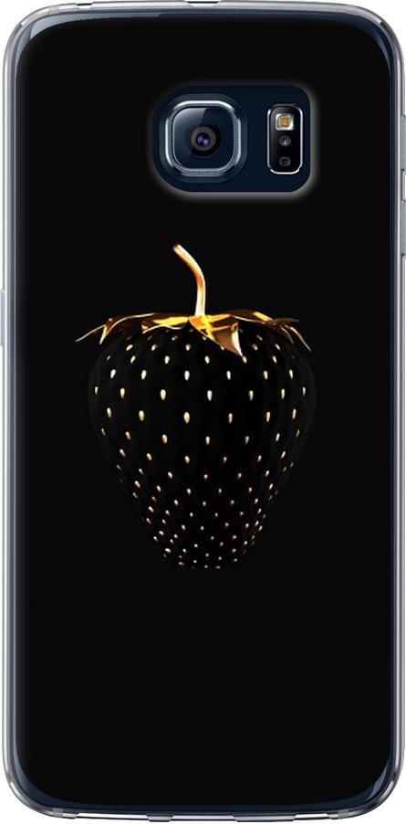 Чехол на Samsung Galaxy S6 G920 Черная клубника (3585u-80-42517)