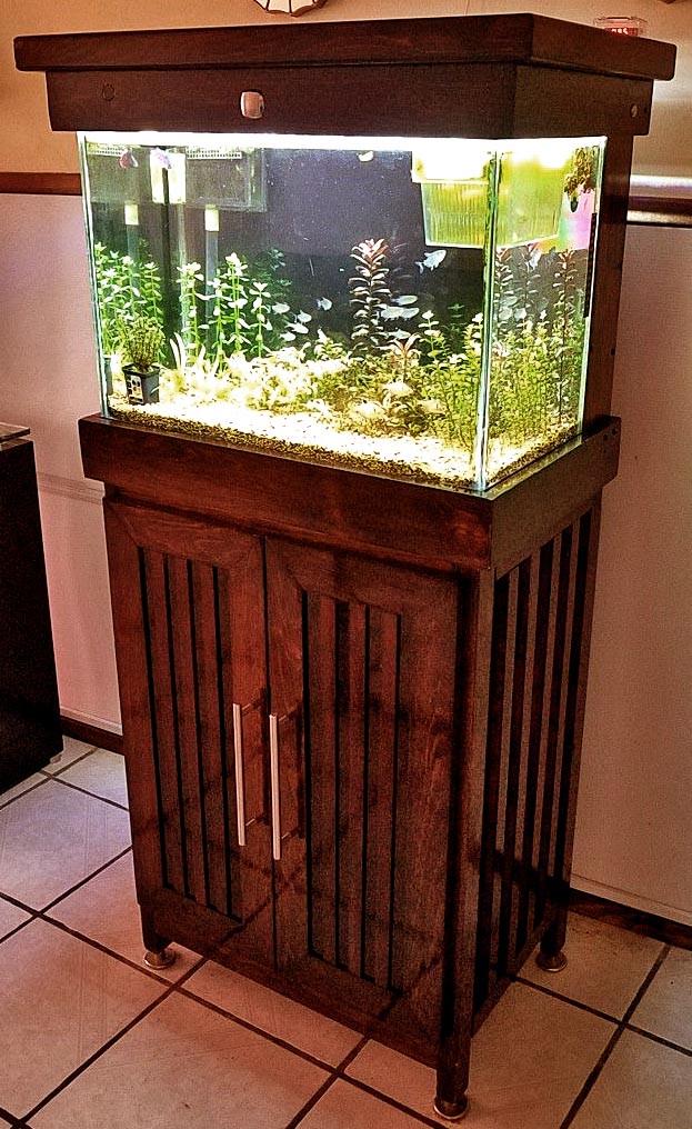 Тумба для аквариума из дерева Макгил Савоярди (АКВ-004815)