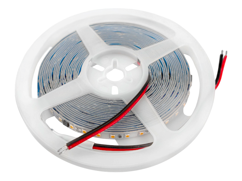 Светодиодная лента LEDUA 2835-120led-8mm-220V IP20 8W/m 20-22LM двойная плата тепла Белый (9979)