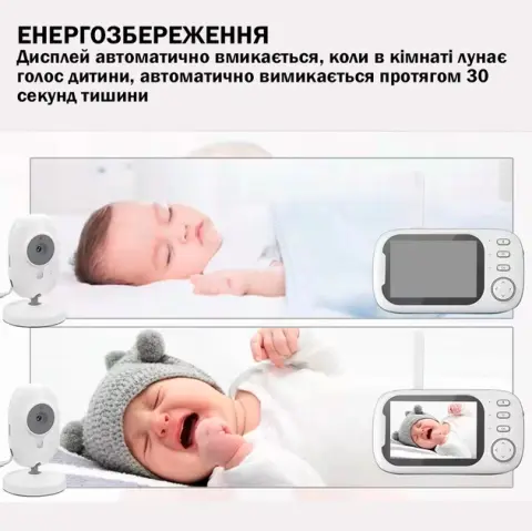 Відеоняня з дисплеєм ABM600 камера та аудіо зв'язок (MAX77) - фото 6 Відеоняня з дисплеєм ABM600 камера та аудіо зв'язок (MAX77) - фото 6