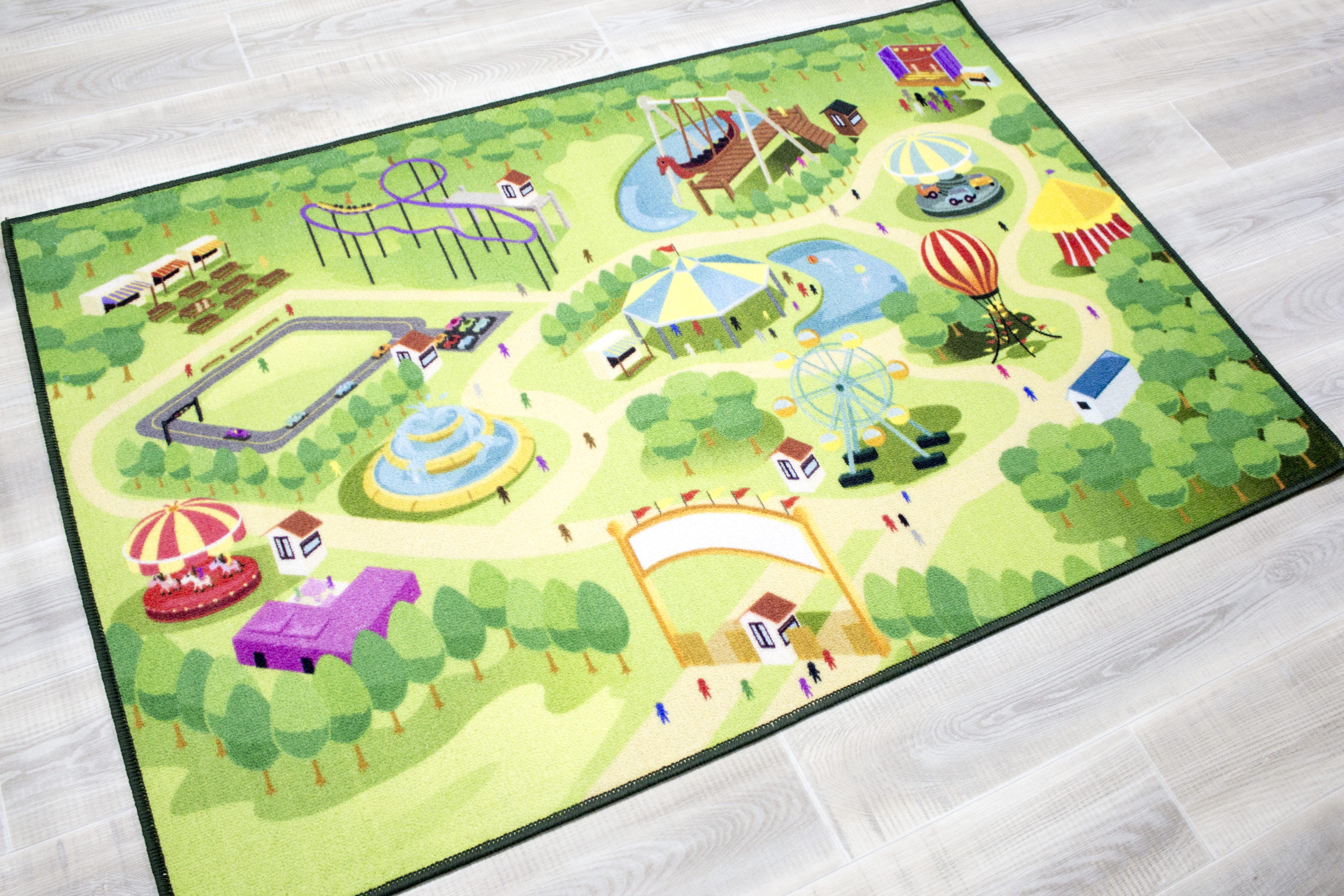 Коврик детский Аттракционы 100x150 см (24904801) - фото 5