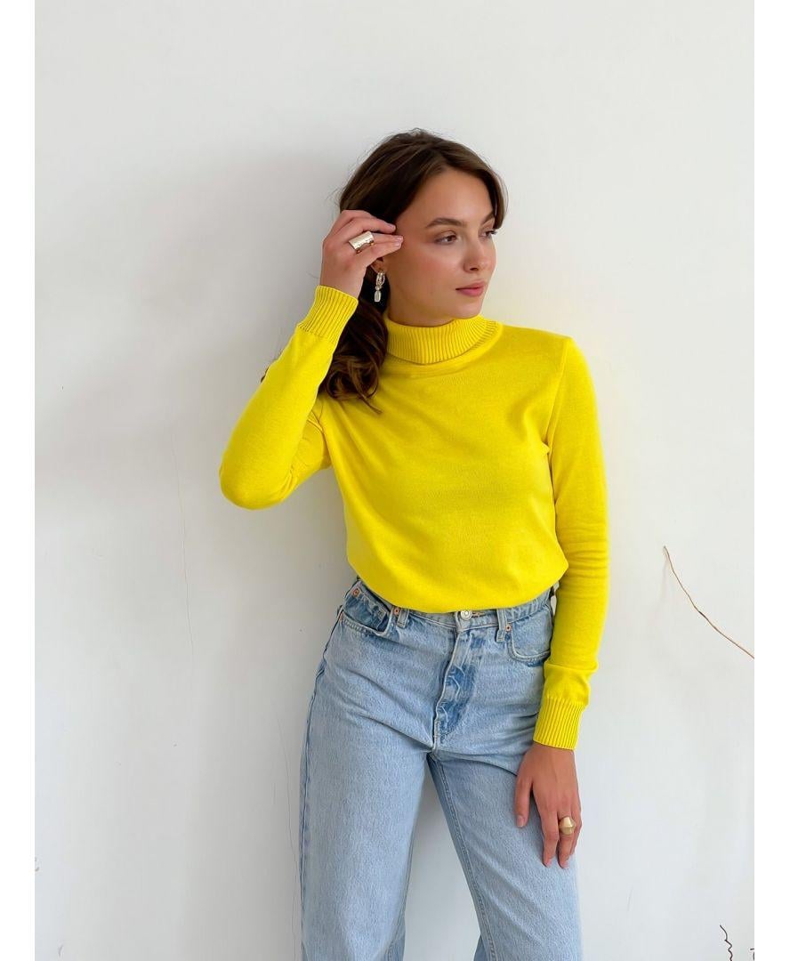 Джемпер ART KNIT M Жовтий (27043) - фото 1 Джемпер ART KNIT M Жовтий (27043) - фото 1