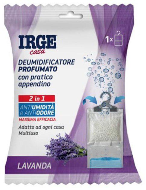 Поглинач запаху і вологи IRGE Lavanda з підвіскою 500 мл (13349483) Поглинач запаху і вологи IRGE Lavanda з підвіскою 500 мл (13349483)