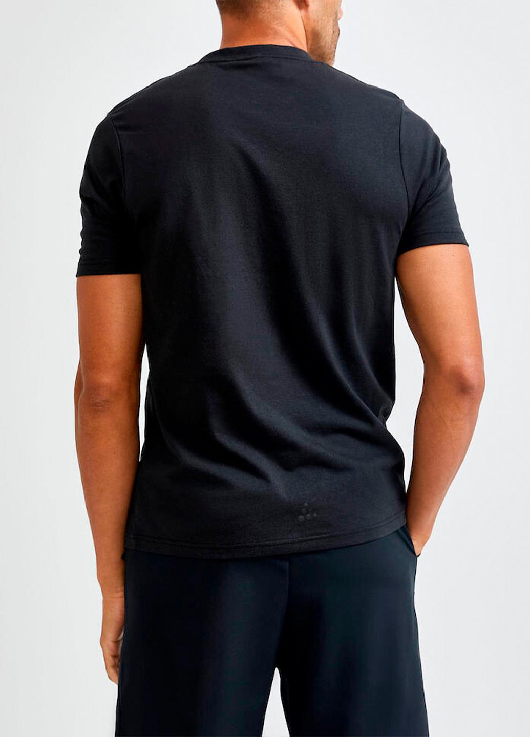 Футболка мужская CRAFT ADV Athleisure Tee 1910685-999000 L Black - фото 2 Футболка мужская CRAFT ADV Athleisure Tee 1910685-999000 L Black - фото 2