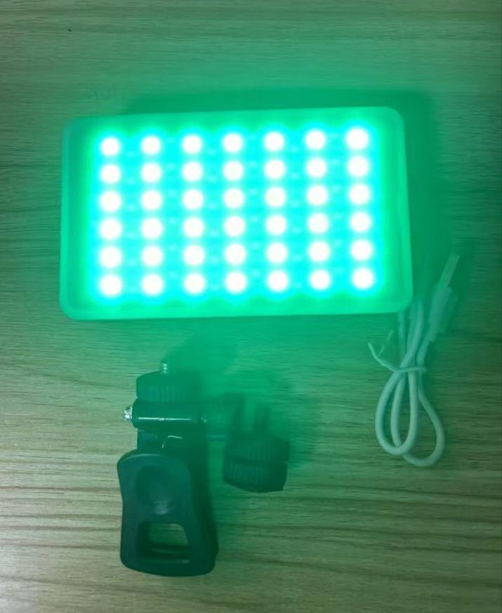 Лампа светодиодная аккумуляторная RGB накамерная (AY-96JSSR) - фото 7