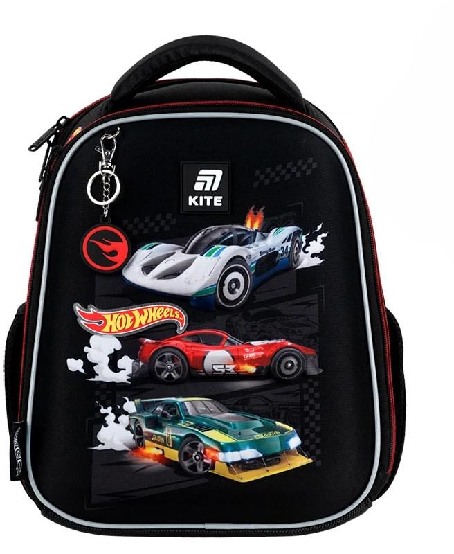 Рюкзак школьный Hot Wheels каркасный (HW25-555S)