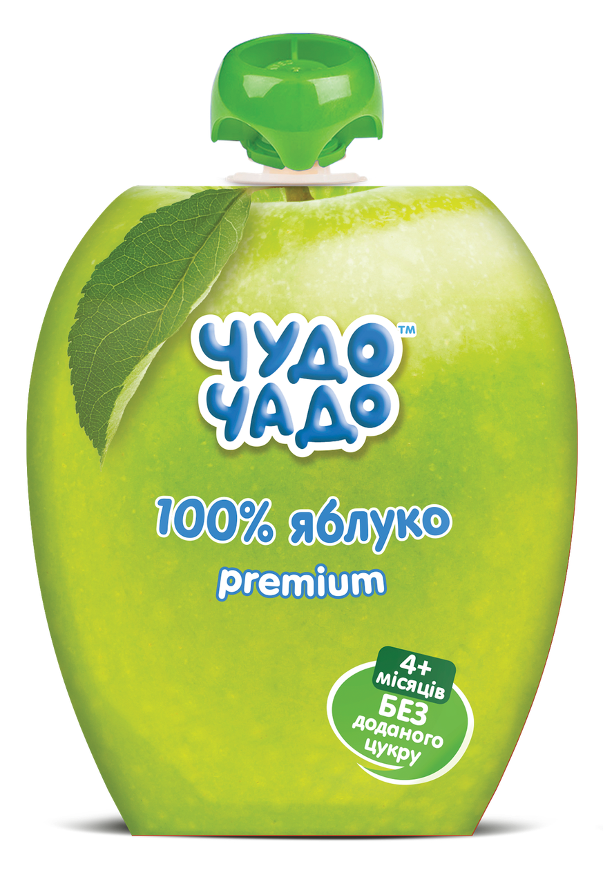 Дитяче пюре Чудо-Чадо Яблуко без цукру 90 г DP (2325113885)
