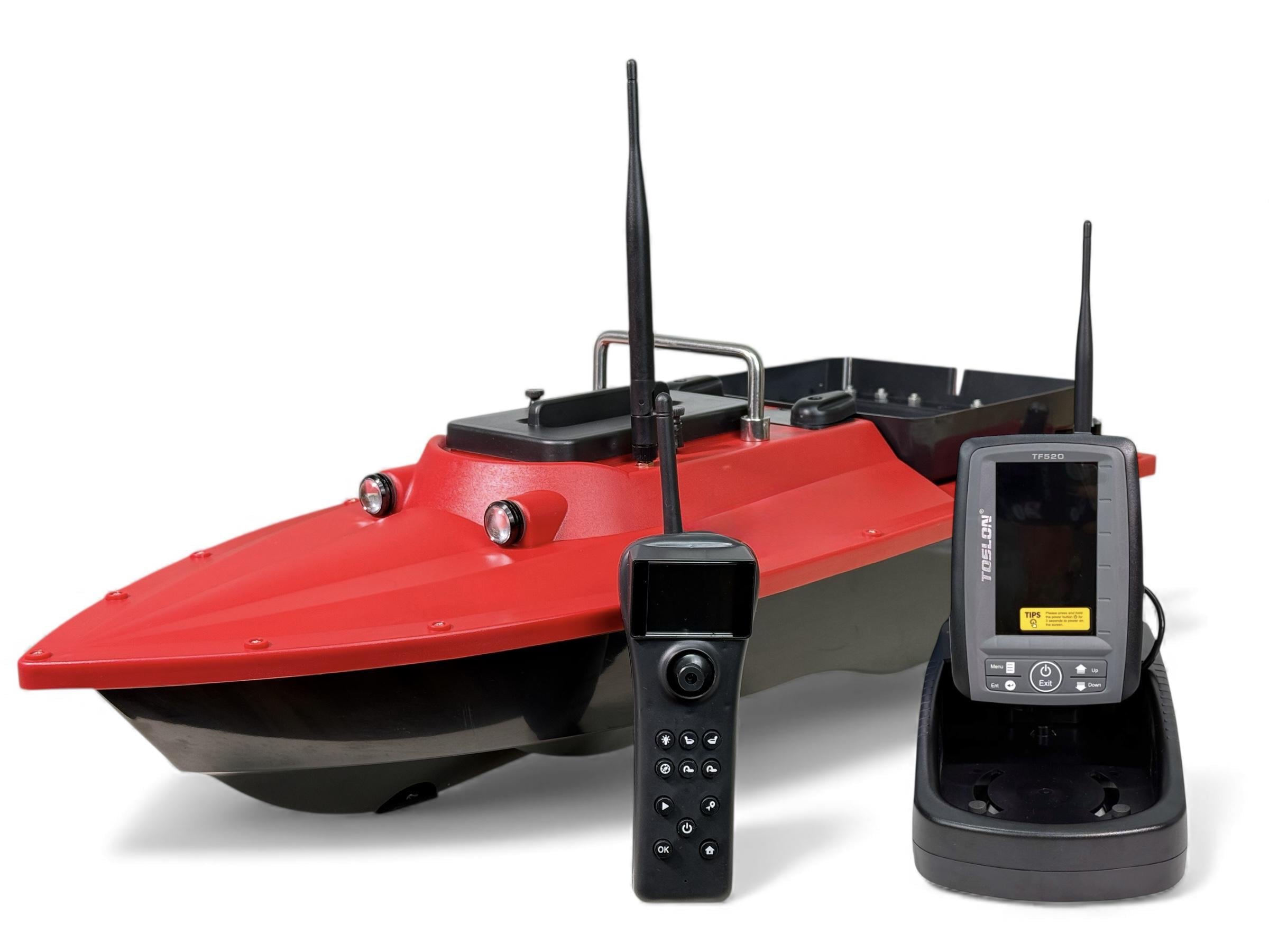 Кораблик прикормочный Lixada S70 12V GPS автопилот с эхолотом Toslon TF-520