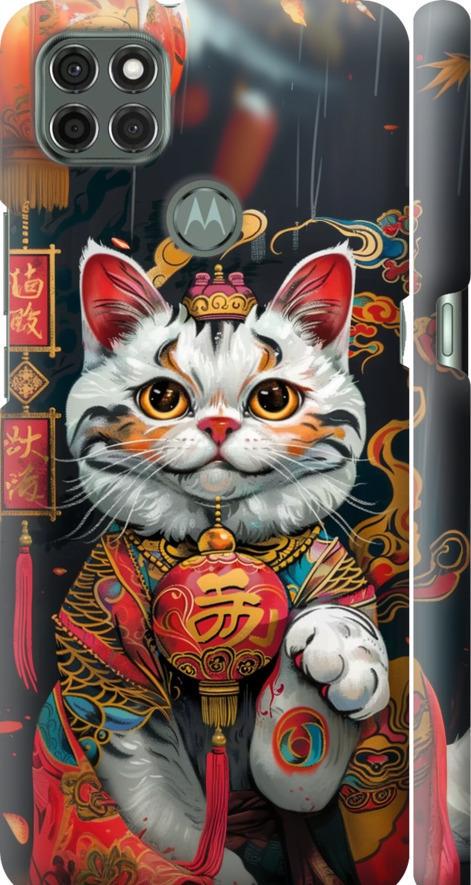 Чехол на Motorola G9 Power China Cat v2 (6135m-2229-42517) Чехол на Motorola G9 Power China Cat v2 (6135m-2229-42517)