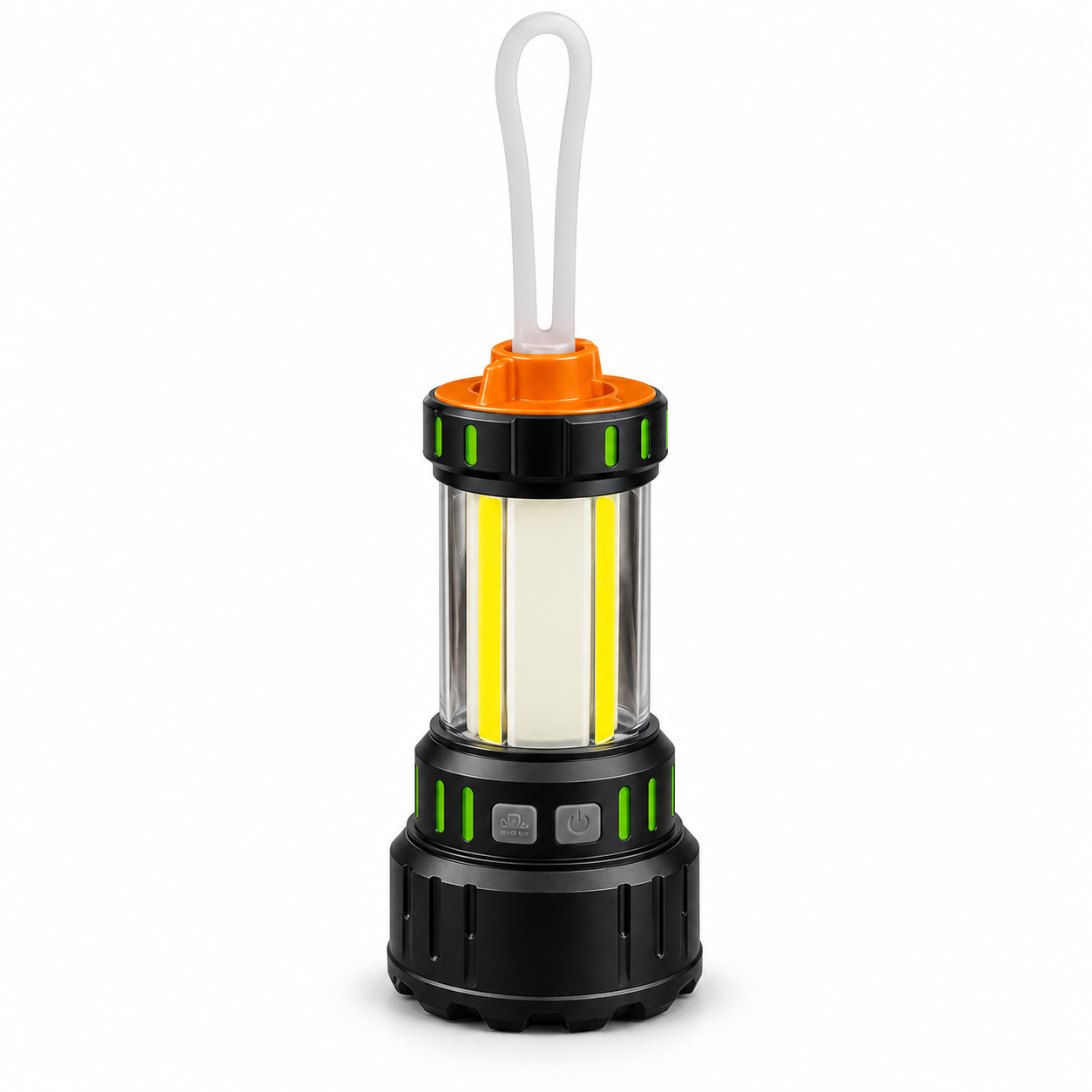 Фонарь ручной аккумуляторный LED YES-303 для дома/дачи/рыбалки/отдыха (sp10611)