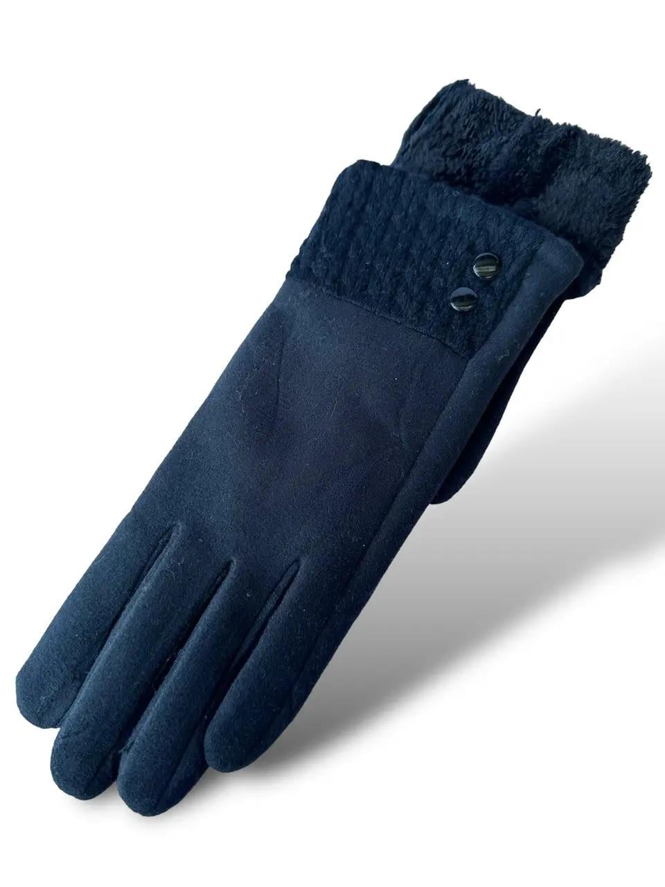 Перчатки женские сенсорные 3-46 L Синий (DR017350)