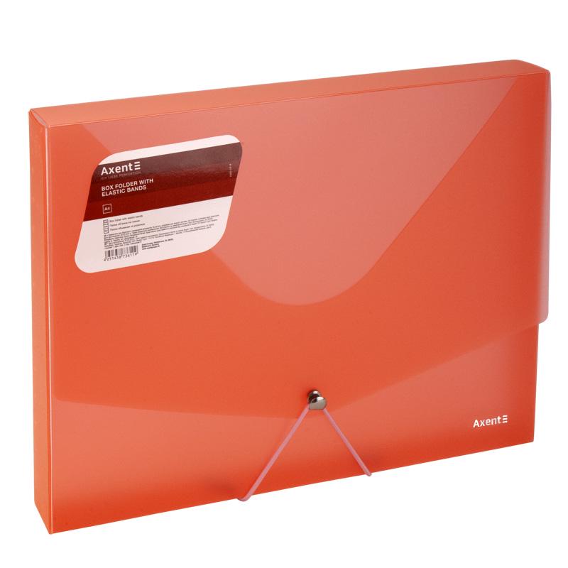 Папка Axent на резинках А4 полипропилен Красный (1502-24-a)