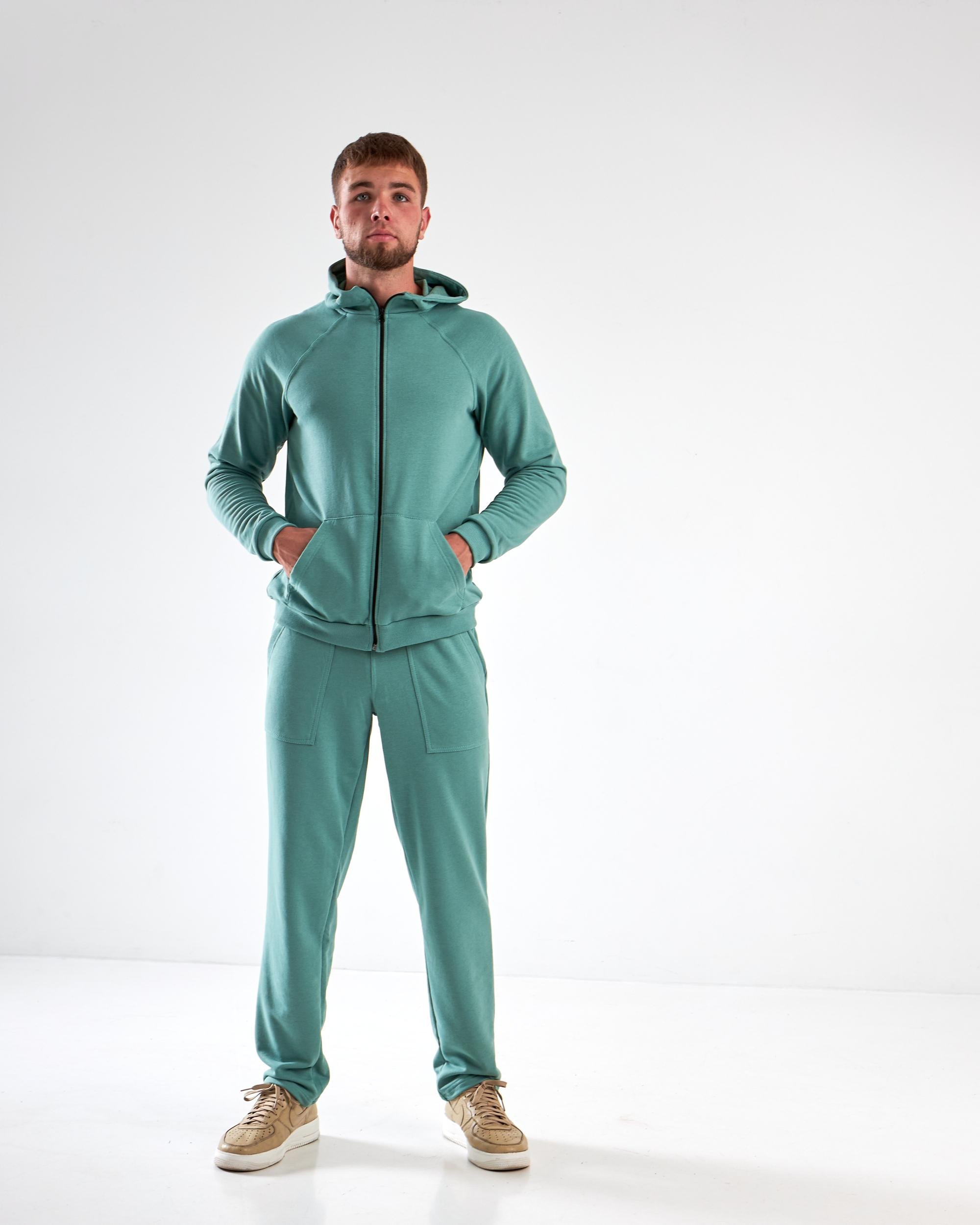 Спортивный костюм мужской р. 52 Мятный (14605035)