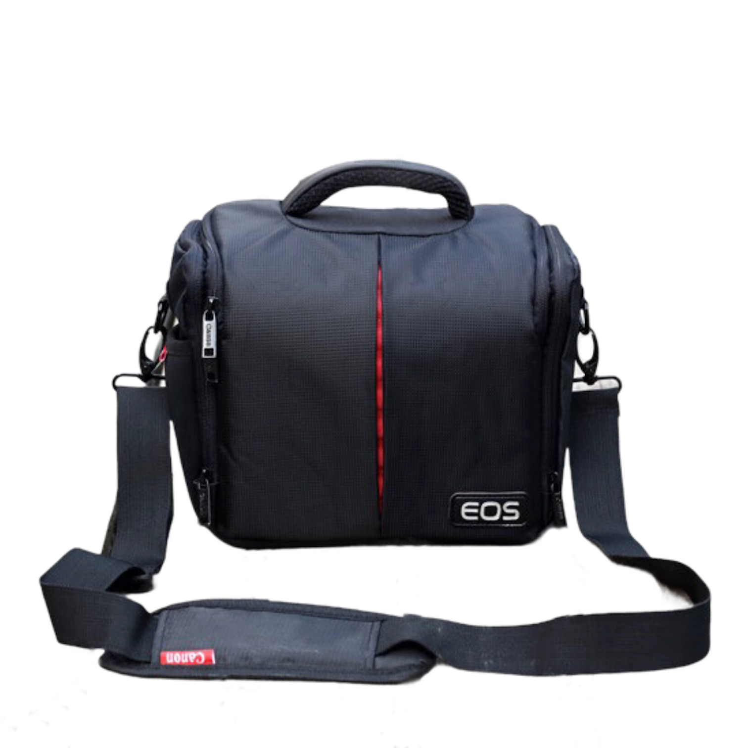 Фотосумка Canon EOS Кэнон большая с дождевиком Черный/Красный (IBF002B1)