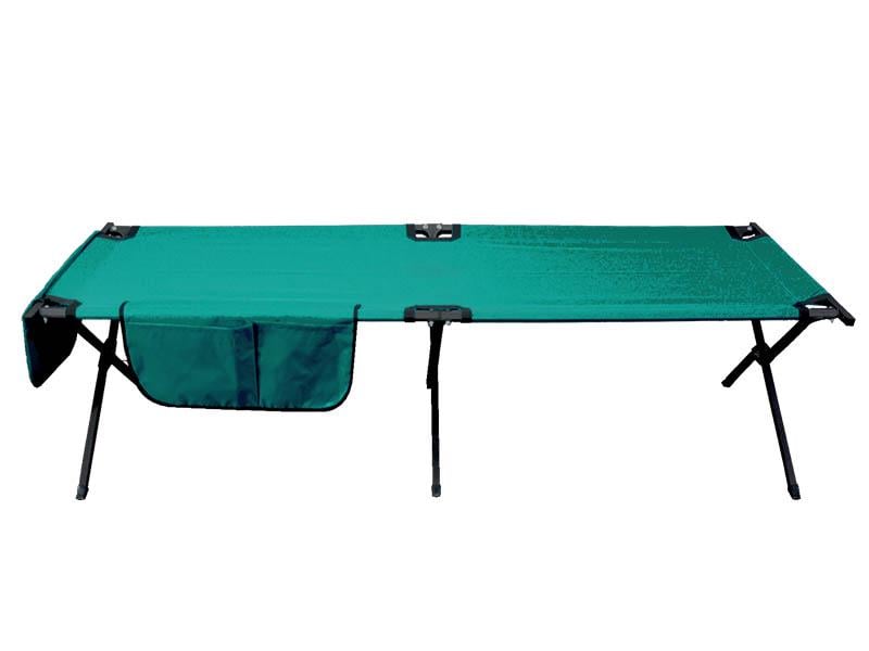 Раскладушка натовская Kompred OL642/5 с карманами Бирюзовый