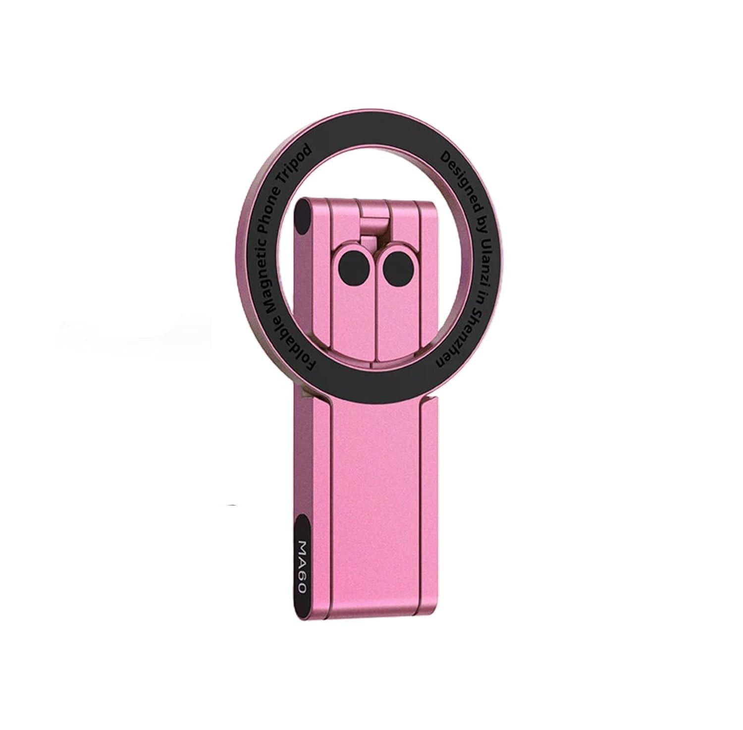 Держатель телефона Ulanzi MA60 Foldable Magnetic Phone Tripod UV-S039 Pink (2976431158)
