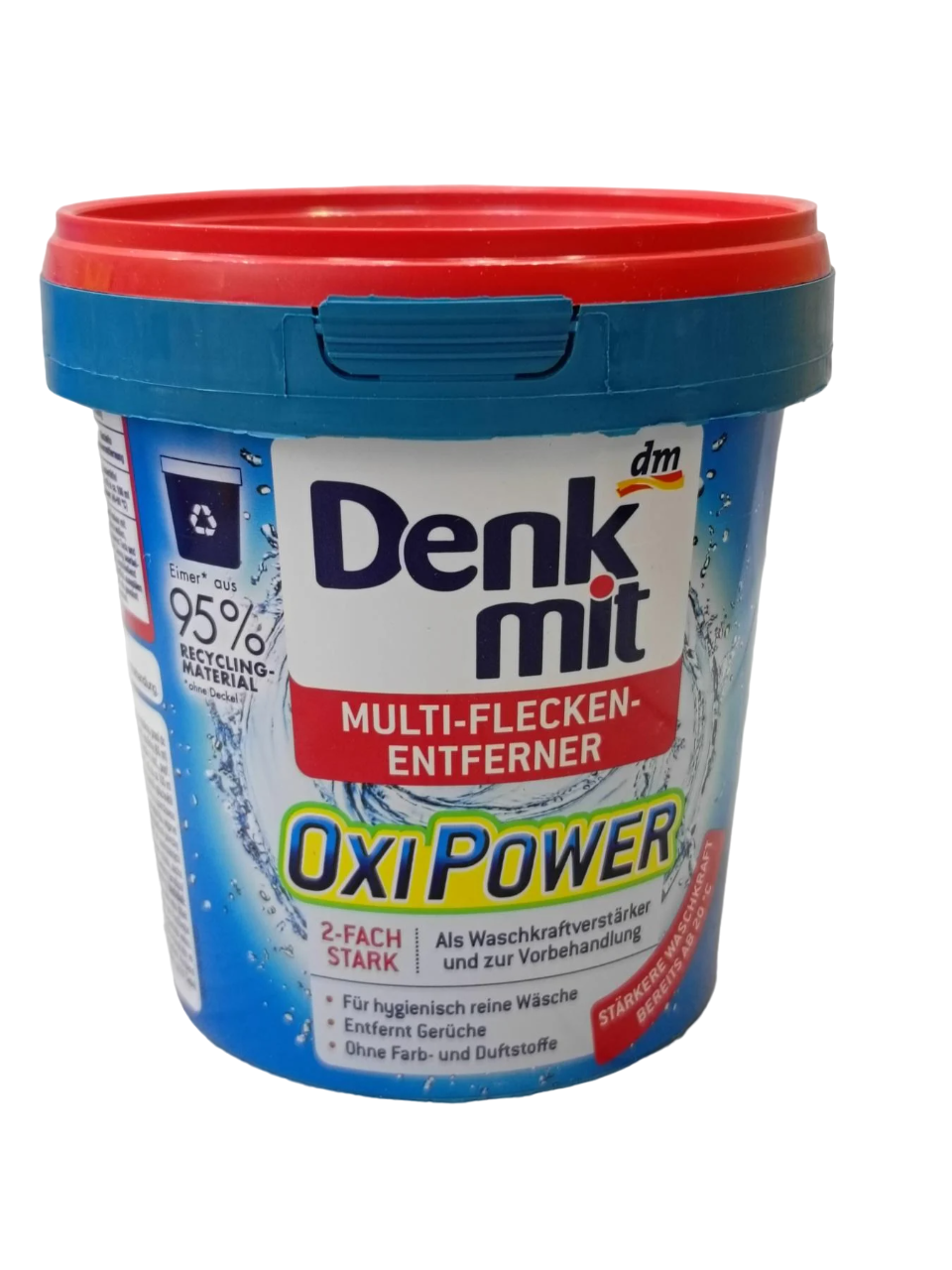 Плямовивідник універсальний з активним киснем Denkmit Oxi Power Multi-Flecken-Entferner 750 г (2098576077)