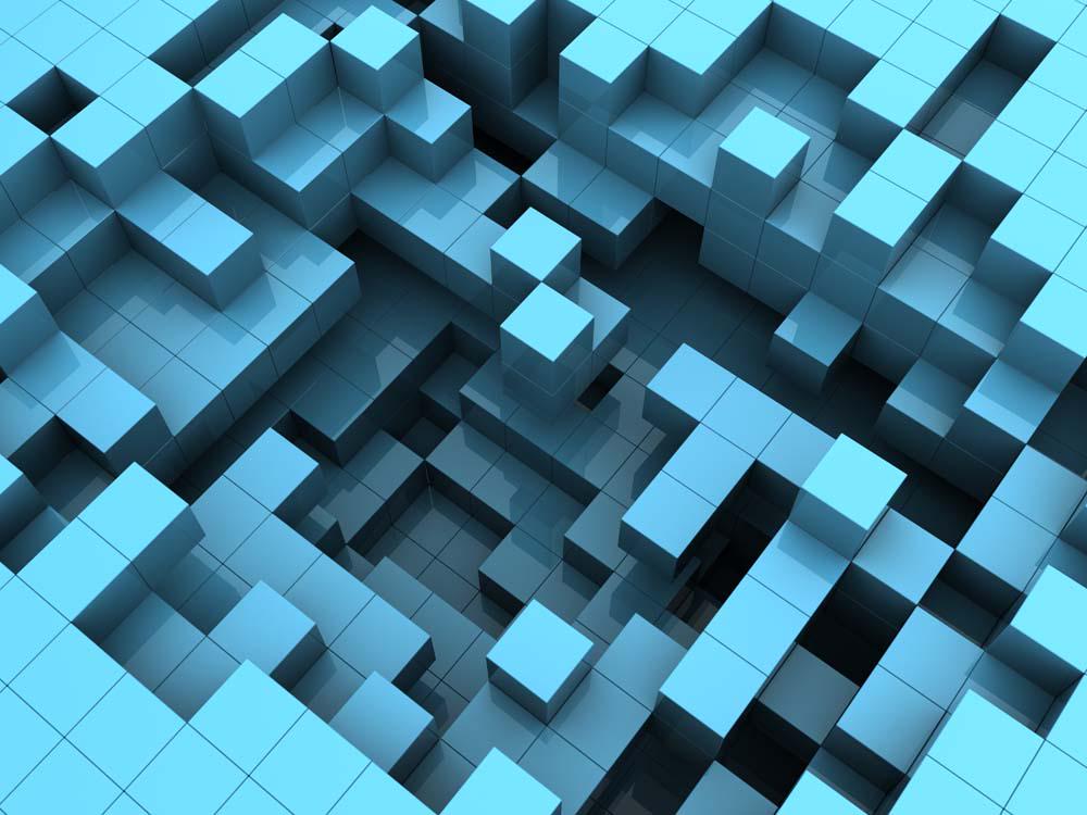 Фотообои Artside 3D кубы 255104623